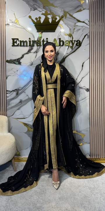 Düğün Koleksiyonu - Emirati Abaya TR