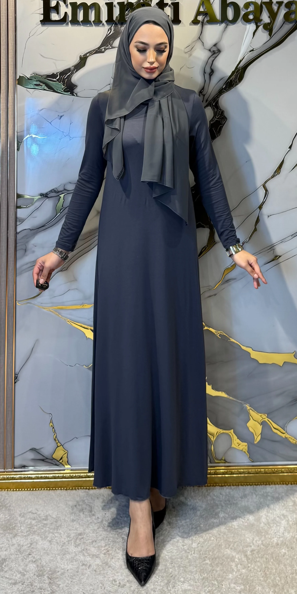 Premium Sandy Fabric Undershirt - Specially Designed Underwear for Abaya RK0049 