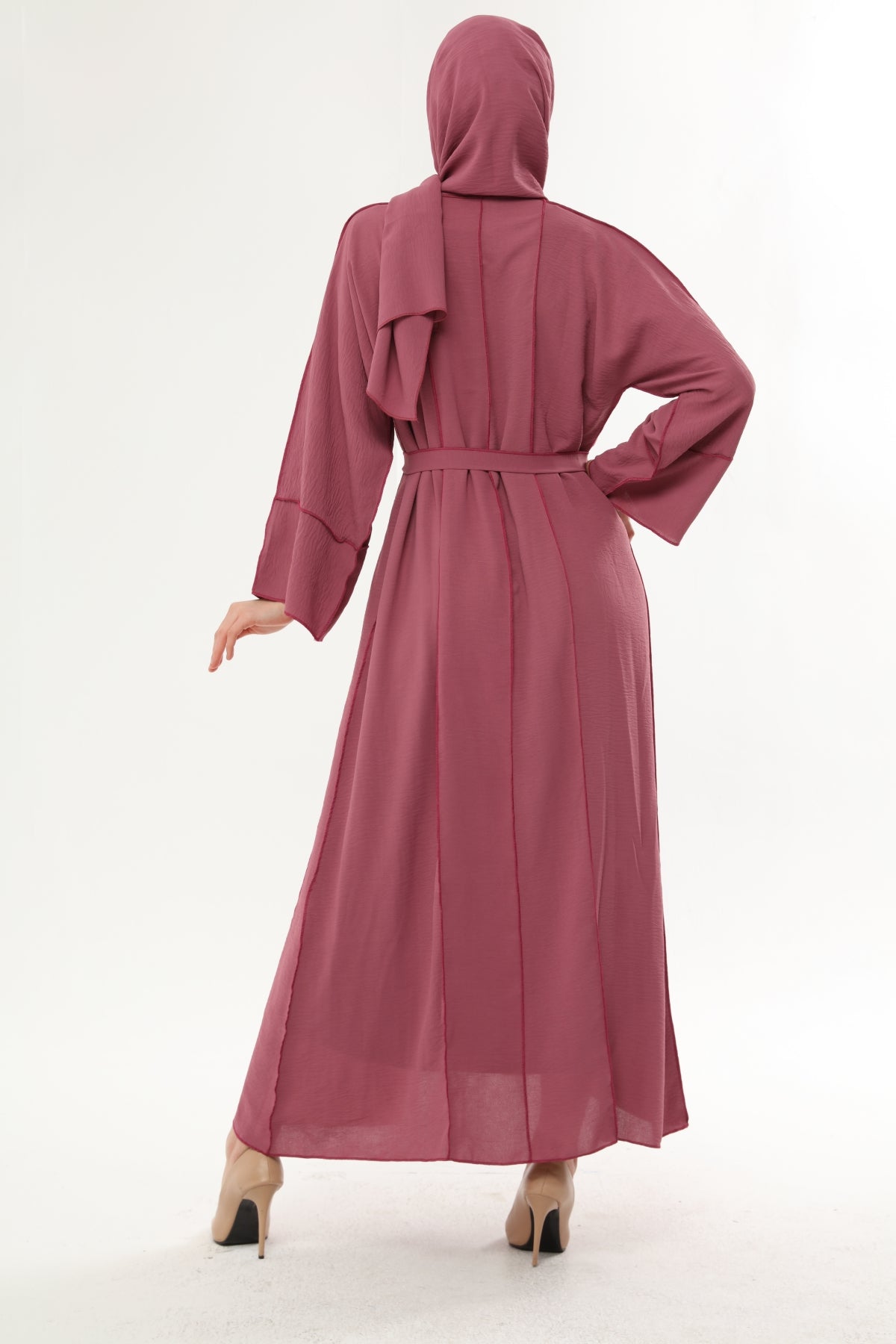 Daily Ayrobin Kimono Set RK0022 AYROBIN M - 4-Piece Set (Includes Undershirt, Kimono, Belt, and Scarf)