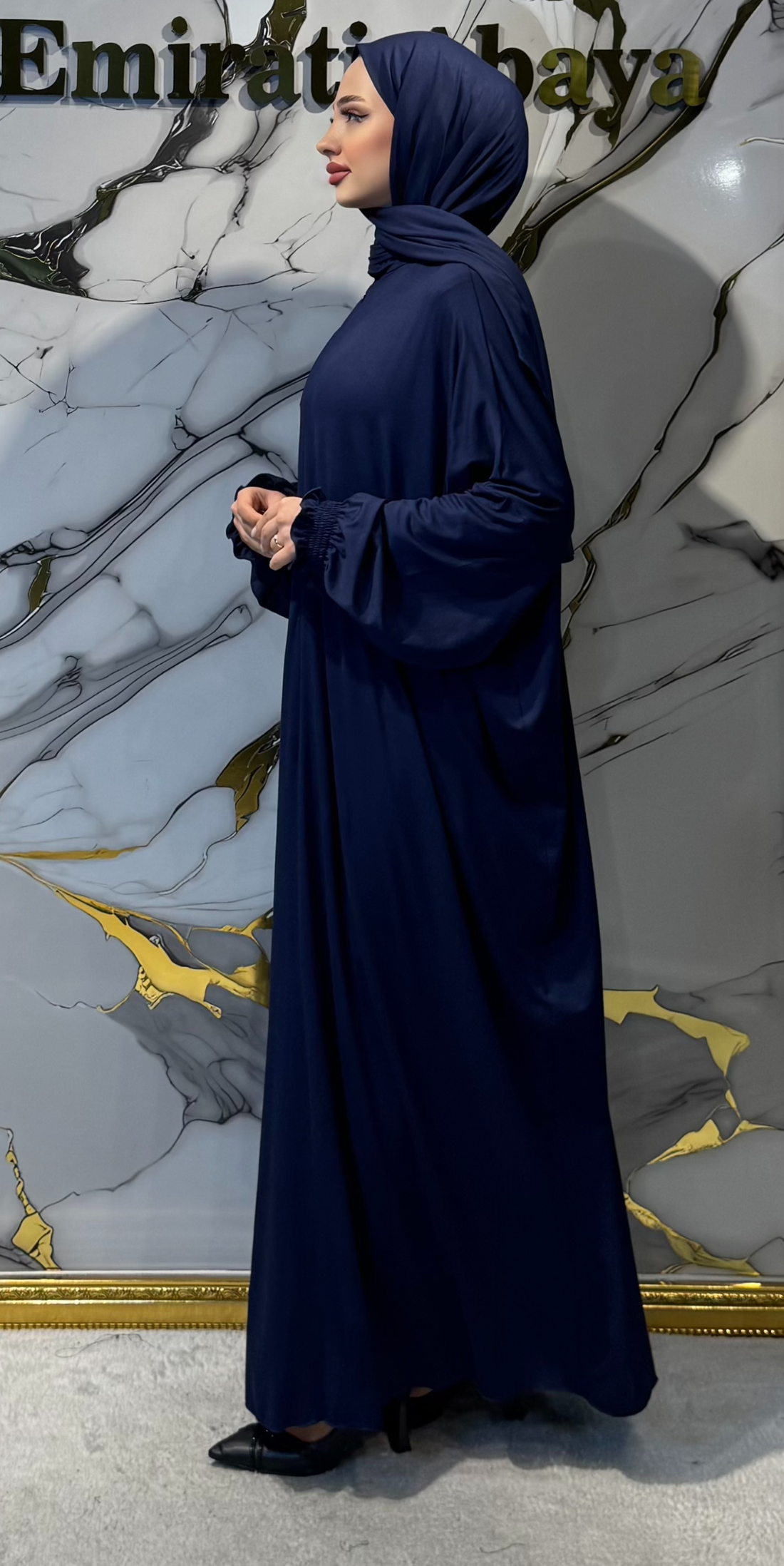 Lacivert Sandy Kumaş Günlük Takım  Rahat ve Şık | WS64 LARCIVET