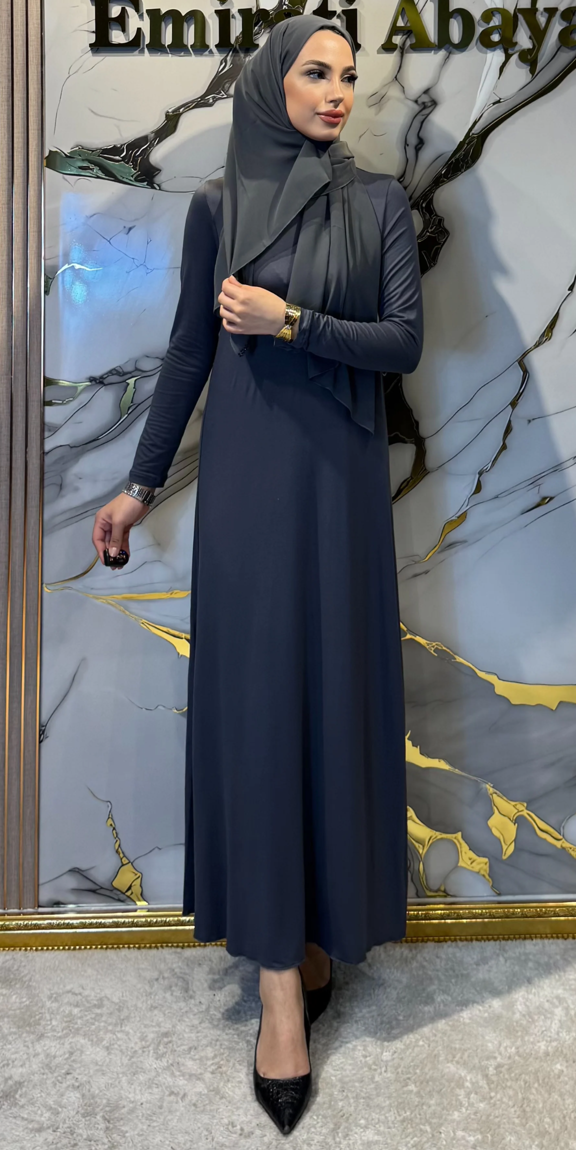Premium Sandy Fabric Undershirt - Specially Designed Underwear for Abaya RK0049 