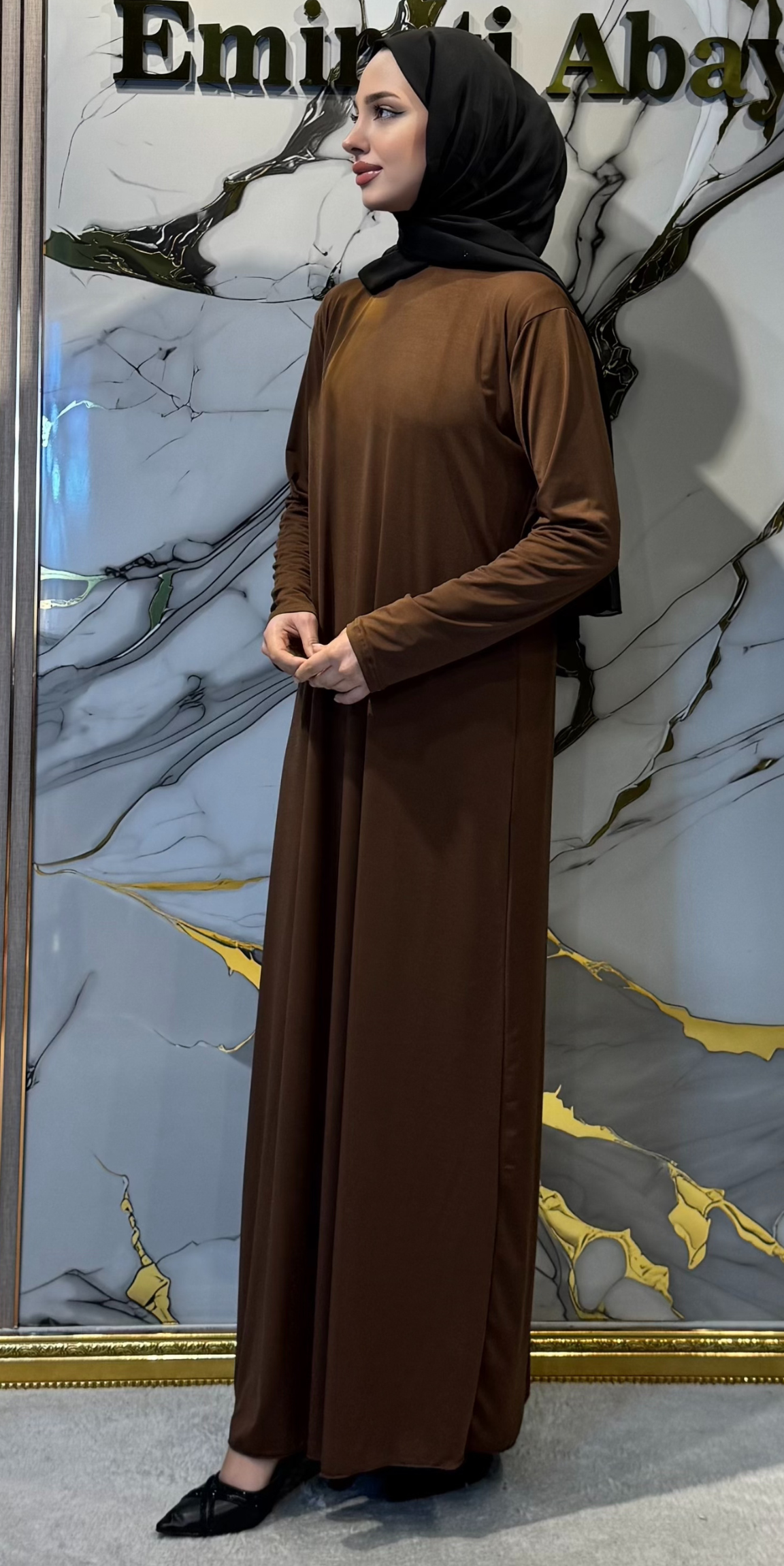 Premium Sandy Fabric Undershirt - Specially Designed Underwear for Abaya RK0049 