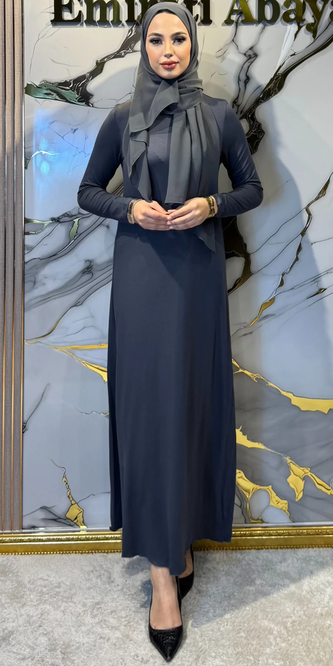 Premium Sandy Fabric Undershirt - Specially Designed Underwear for Abaya RK0049 