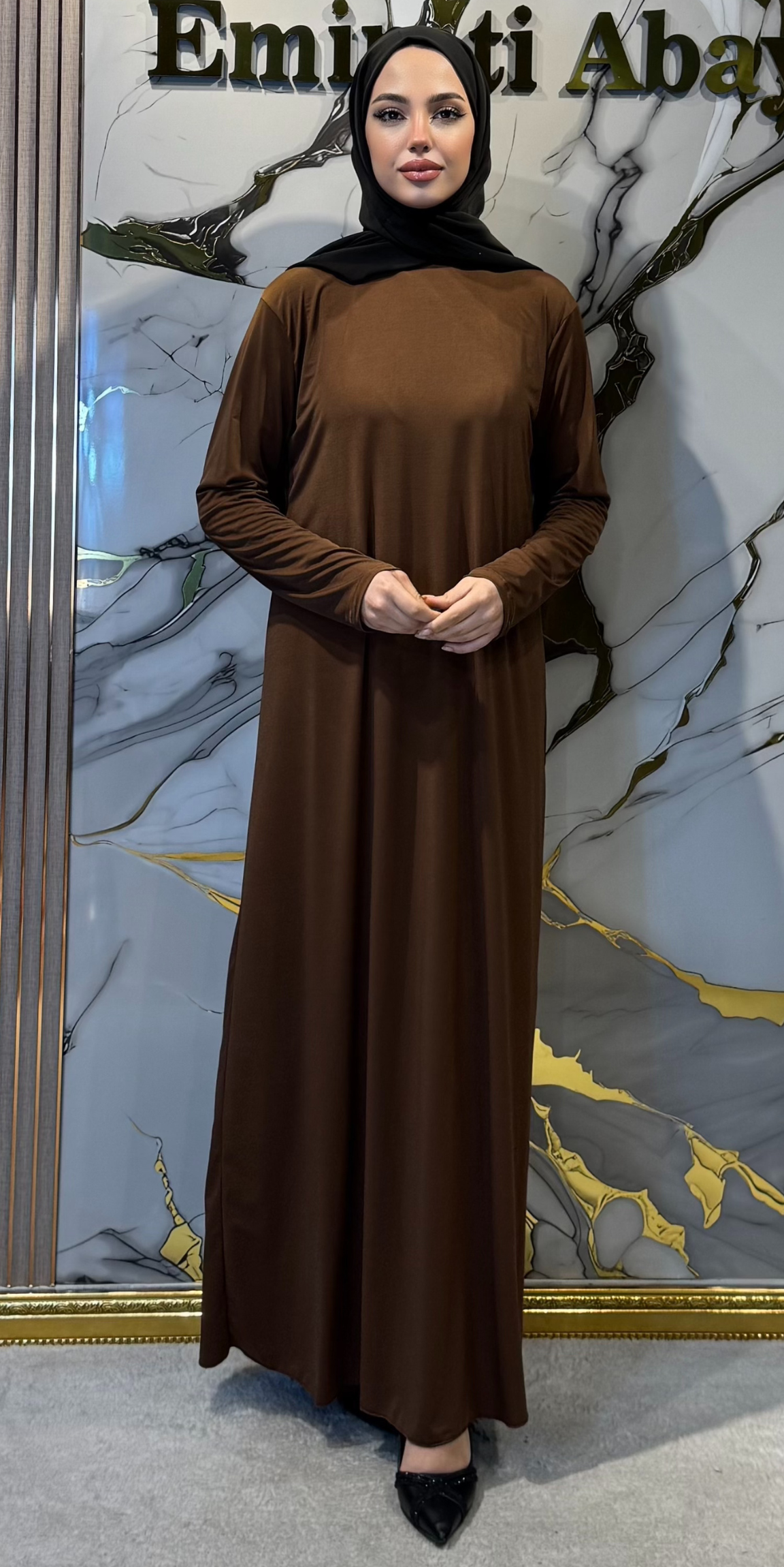 Premium Sandy Fabric Undershirt - Specially Designed Underwear for Abaya RK0049 