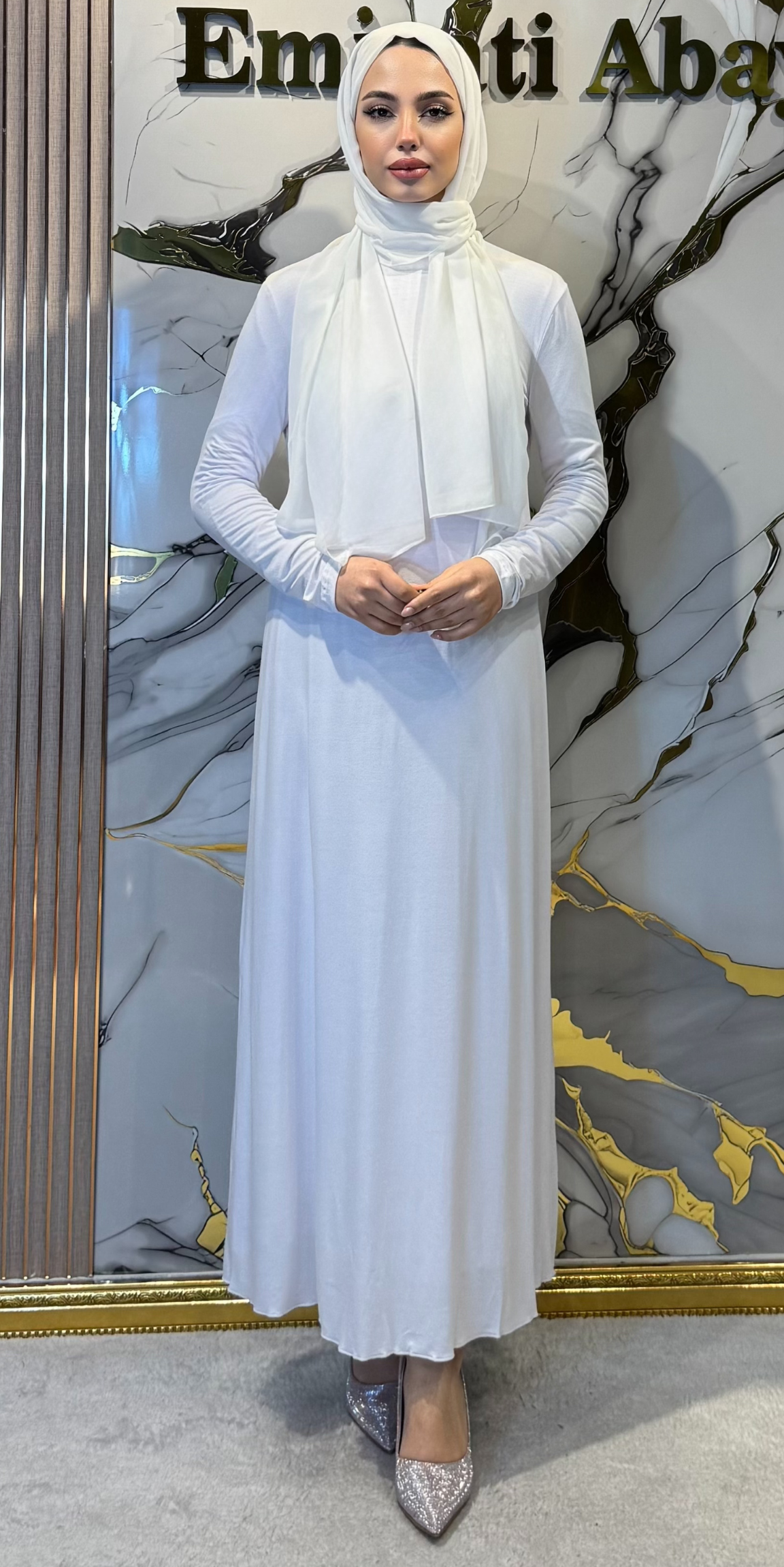 Premium Sandy Fabric Undershirt - Specially Designed Underwear for Abaya RK0049 