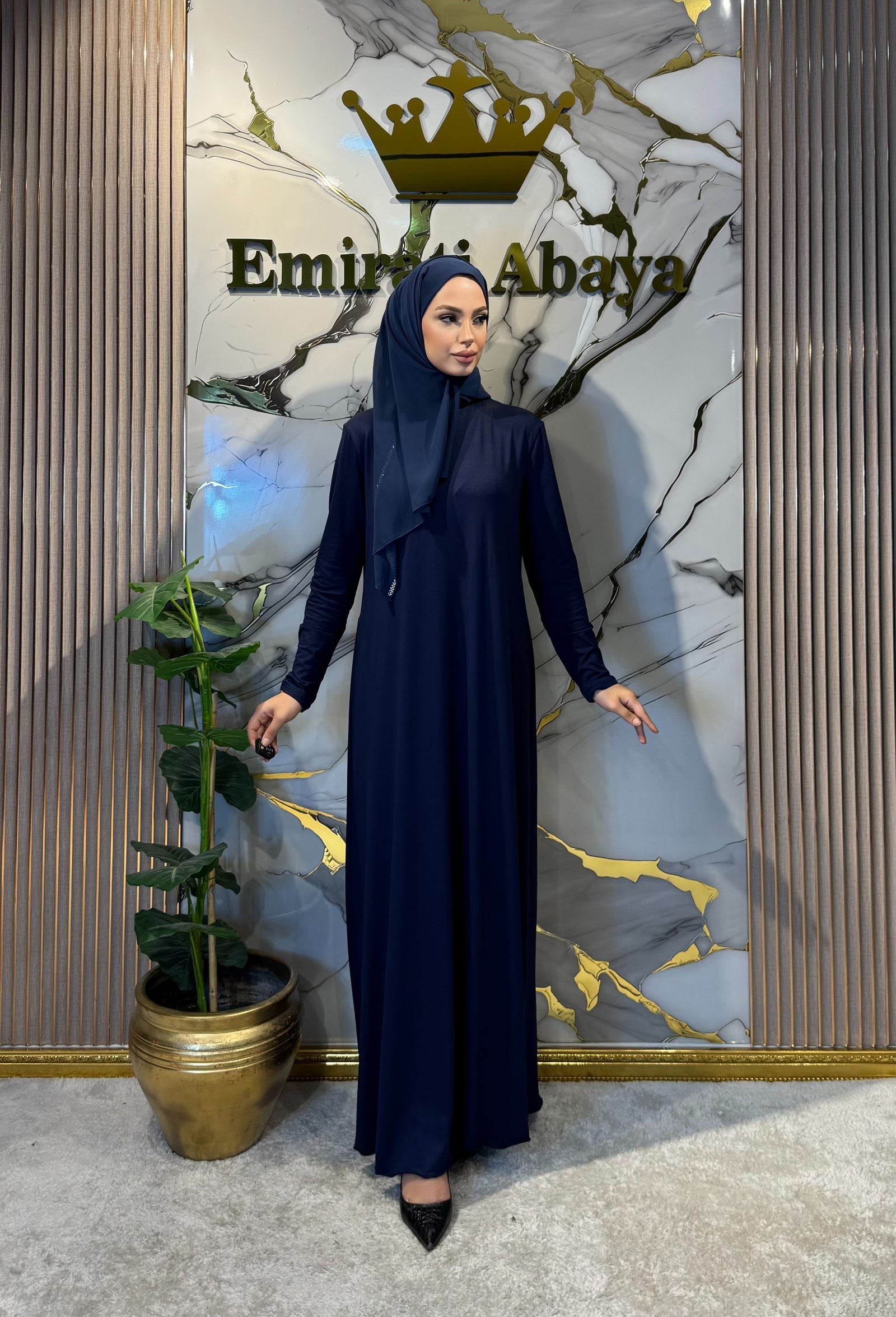 Premium Sandy Fabric İçlik - Abaya İçin Özel Tasarım İç Giyim RK0049 Larcivet