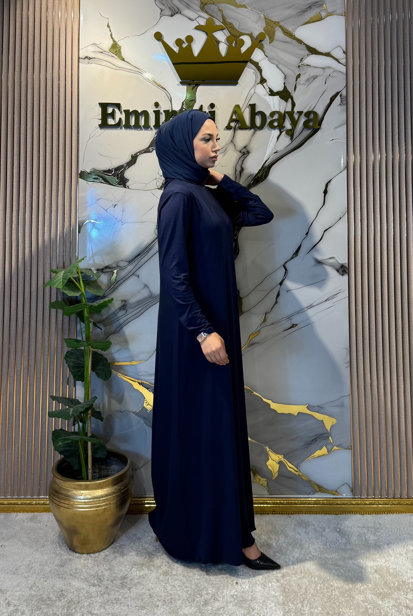 Premium Sandy Fabric İçlik - Abaya İçin Özel Tasarım İç Giyim RK0049 Larcivet