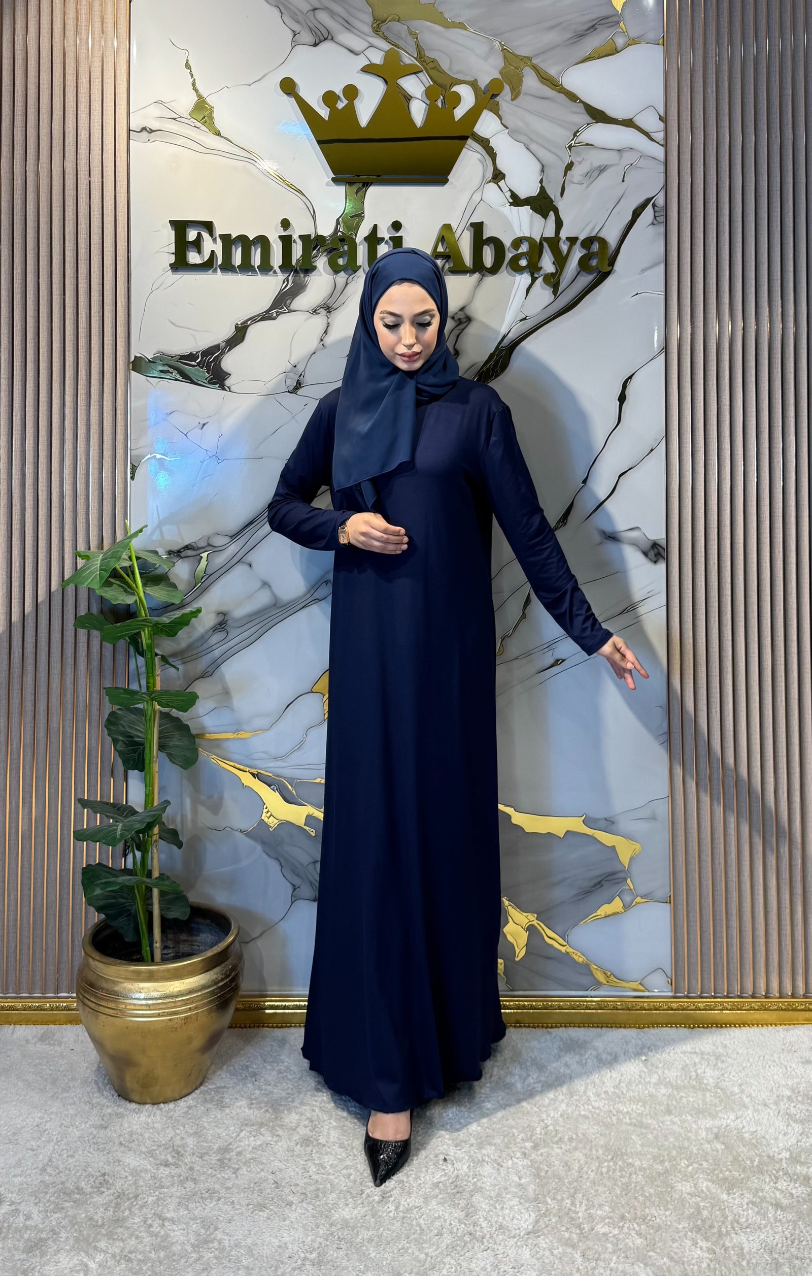 Premium Sandy Fabric İçlik - Abaya İçin Özel Tasarım İç Giyim RK0049 Larcivet