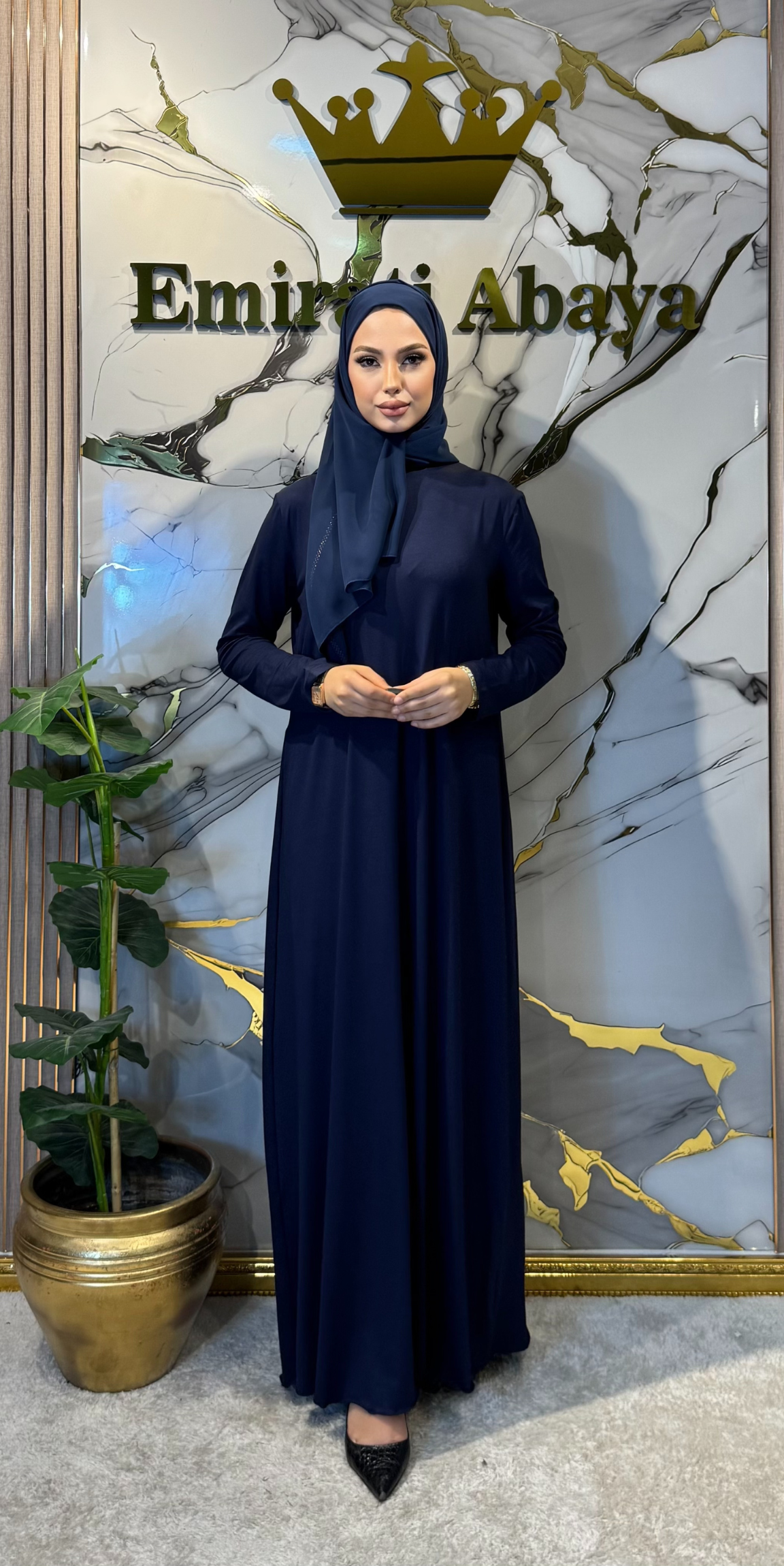 Premium Sandy Fabric İçlik - Abaya İçin Özel Tasarım İç Giyim RK0049 Larcivet