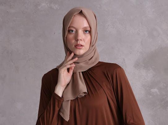 Brown Full Sleeves Inner - Emirati Abaya TRBrown Full Sleeves Inner